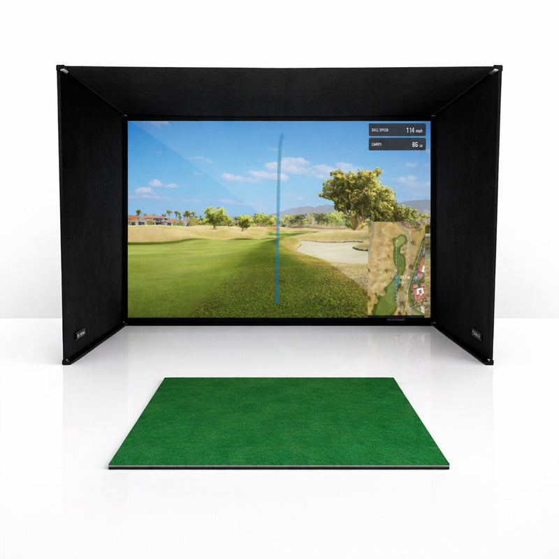 SimBox Golf Simulator Enclosure with Impact Screen